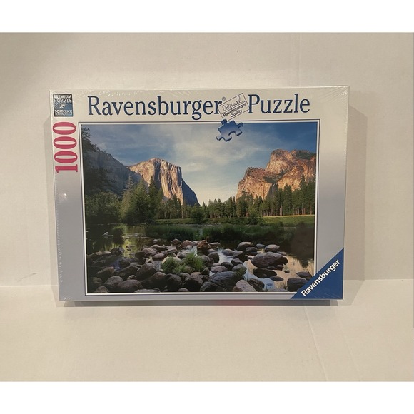 Brand New Ravensburger Yosemite Valley 1000-Piece Puzzle –‎ Factory Sealed - Picture 1 of 3